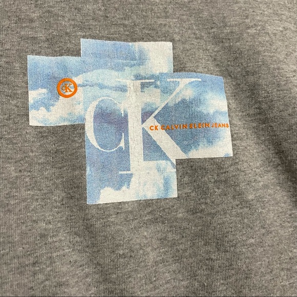 Vintage Gray Calvin Klein Jeans Tee - Picture 2 of 3